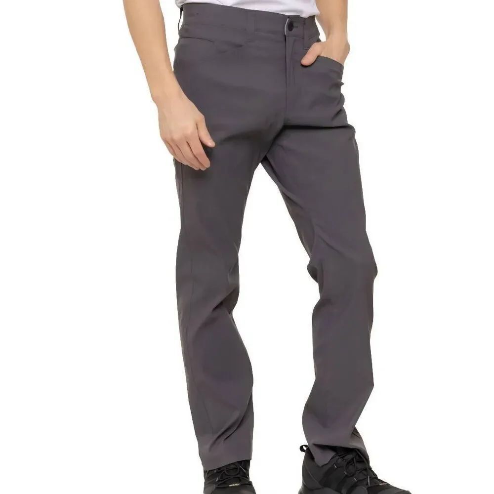 Orvis Pants Men's 40 Grey Trek Stretch Relaxed Hiking Comfort Stretch